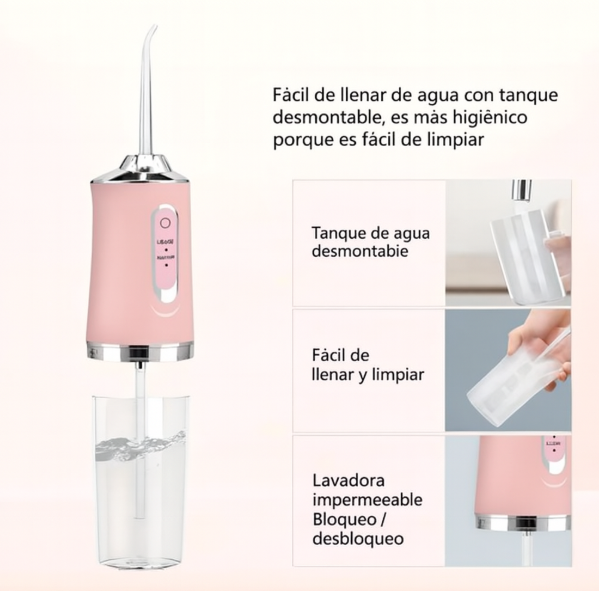 Irrigador Bucal Inalámbrico