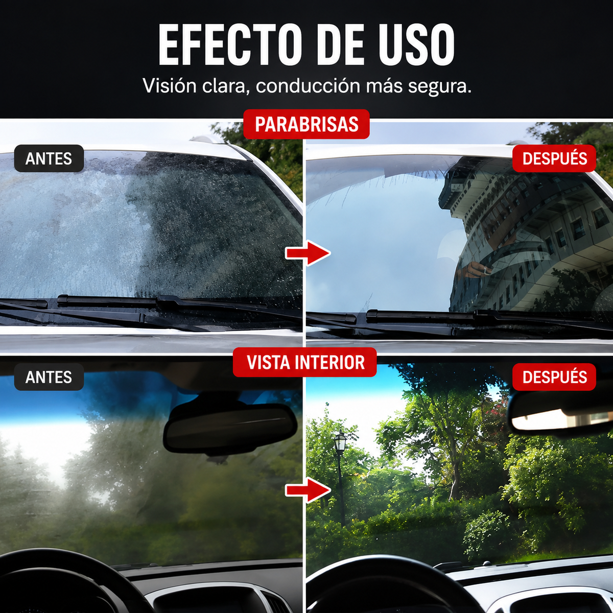 Oil Film Cleaner – Limpiador de Vidrios para Carro