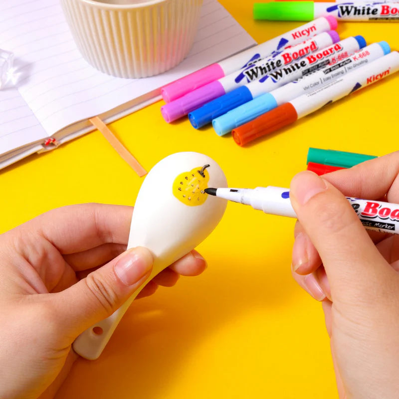 Kit Marcadores Con Tinta Flotante Para Niños