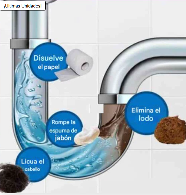 Destapador y Limpiador De Cañerías - Desagües