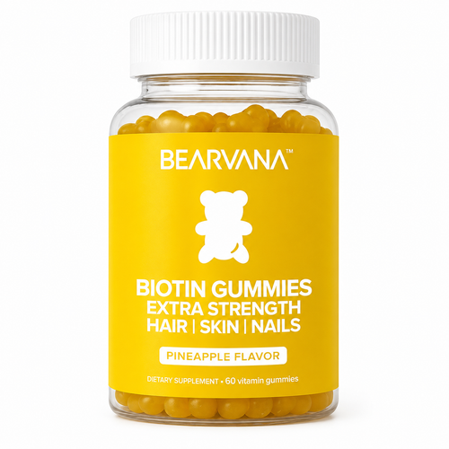 Bearvana Biotin Gummies 60 unds
