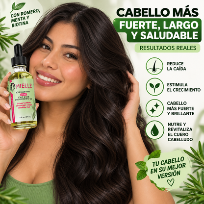 Mielle Rosemary Mint – Aceite Fortalecedor para el Cabello