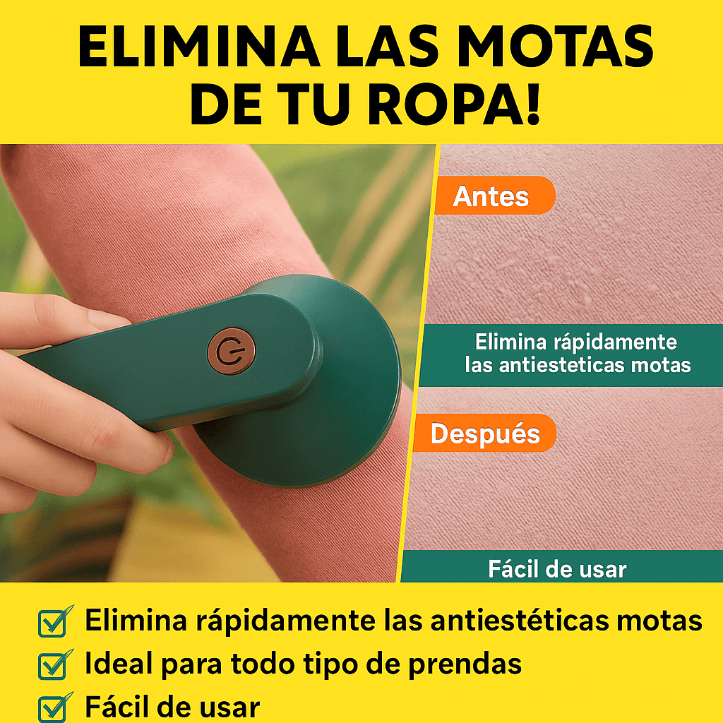 MAGICLINT® QUITA MOTAS ELÉCTRICO - TU ROPA COMO NUEVA 🪄