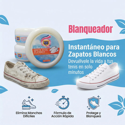 Crema Blanqueadora para Zapatos