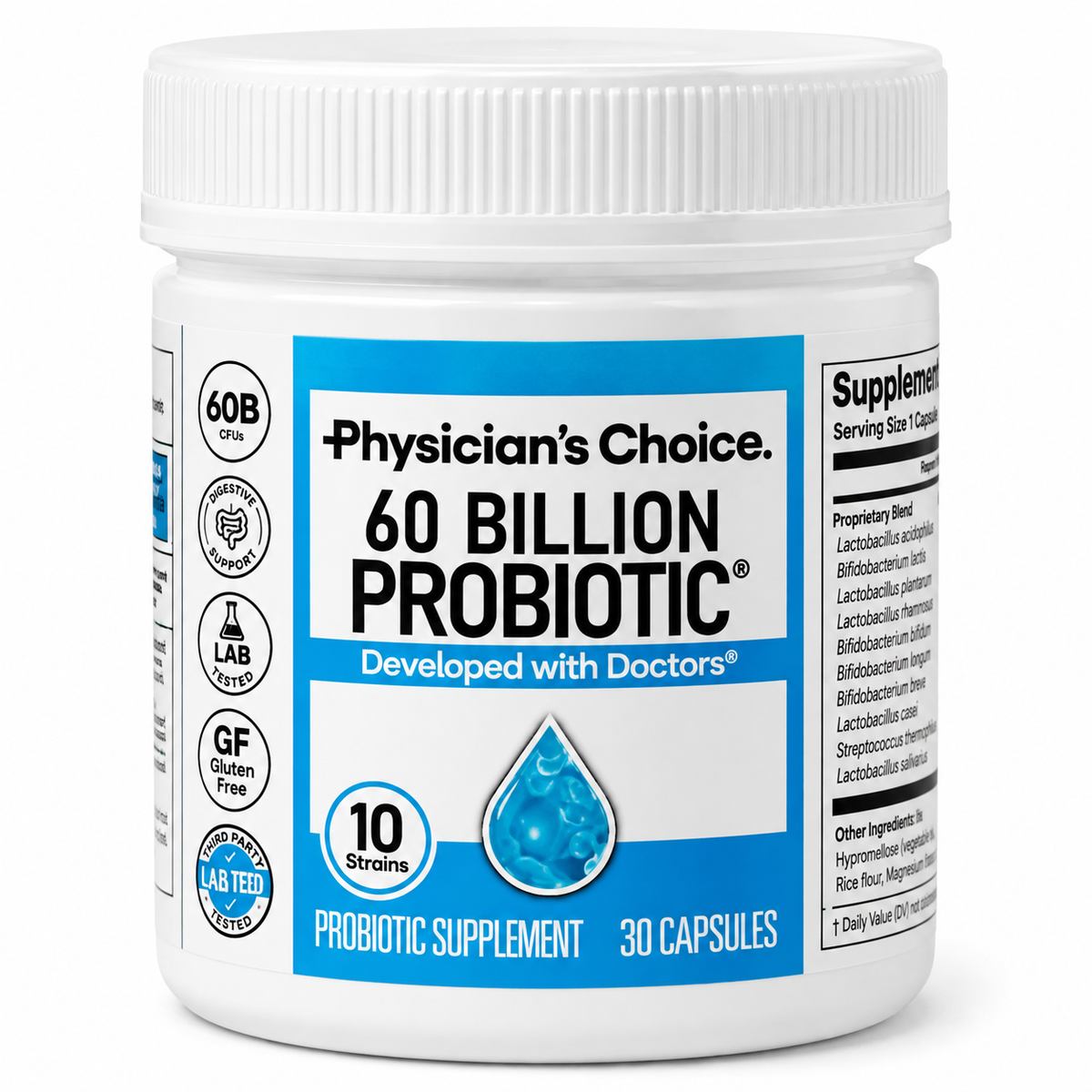 60 Billion Probiotic Physician’s Choice